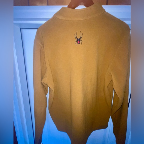 Spyder Men's Brown Zip-Up Sweater - Picture 2 of 3